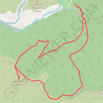 Itinéraire Pignans, distance, dénivelé, altitude, carte, profil, trace GPS