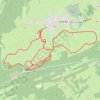 Itinéraire Les pistes d'Arc-sous-Cicon, distance, dénivelé, altitude, carte, profil, trace GPS