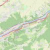 Itinéraire Andenne - pont de Wanze, distance, dénivelé, altitude, carte, profil, trace GPS