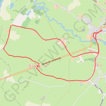 Itinéraire Renoncules, distance, dénivelé, altitude, carte, profil, trace GPS