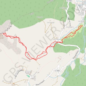 Itinéraire Pointe d'Andey, distance, dénivelé, altitude, carte, profil, trace GPS