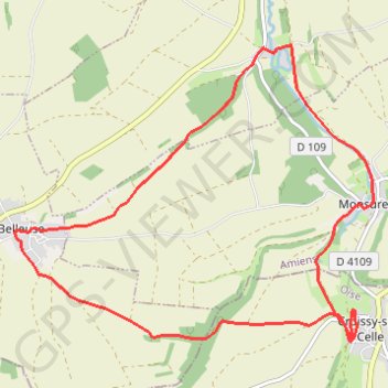 Itinéraire vallee d'enfer, distance, dénivelé, altitude, carte, profil, trace GPS