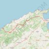 Itinéraire SES ILLES 2015 (ETAPA 4 - MALLORCA): ALCÚDIA - PORT DE SÓLLE..., distance, dénivelé, altitude, carte, profil, trace GPS