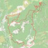 Itinéraire Roussillon-Tournairet, distance, dénivelé, altitude, carte, profil, trace GPS