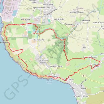Itinéraire 1 - RDC 2024 pédestre 11 km, distance, dénivelé, altitude, carte, profil, trace GPS
