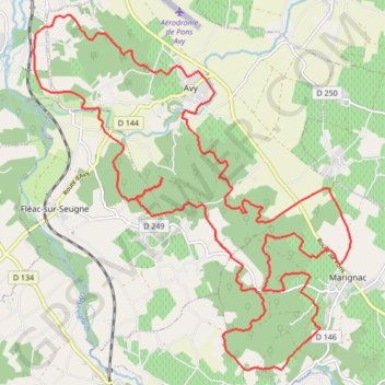 Itinéraire Rando Avy Sept, distance, dénivelé, altitude, carte, profil, trace GPS