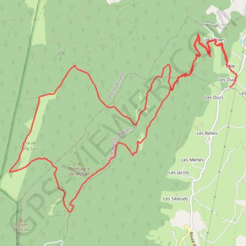 Itinéraire Saint-Jean-en-Royans Cyclisme, distance, dénivelé, altitude, carte, profil, trace GPS
