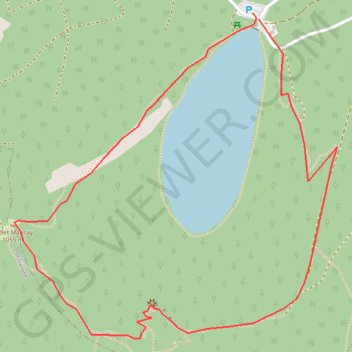 Itinéraire Le Lac des Corbeaux - La Bresse, distance, dénivelé, altitude, carte, profil, trace GPS