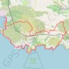 Itinéraire Ponteau - Sausset-les-Pins, distance, dénivelé, altitude, carte, profil, trace GPS