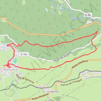 Itinéraire Pyrénées Catalanes - Les Artigues, distance, dénivelé, altitude, carte, profil, trace GPS