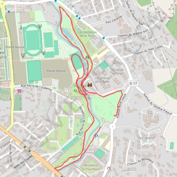 Itinéraire La Torse - Marche à Aix, distance, dénivelé, altitude, carte, profil, trace GPS