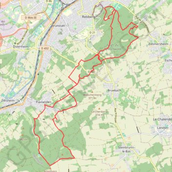 Itinéraire Tracé 17 oct. 2014 14:01:29, distance, dénivelé, altitude, carte, profil, trace GPS
