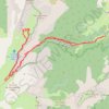 Itinéraire Pas des Bachassons depuis les Pellas (Vercors), distance, dénivelé, altitude, carte, profil, trace GPS