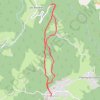 Itinéraire Belvédère des Maquisards - Prémanon, distance, dénivelé, altitude, carte, profil, trace GPS