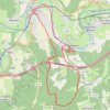 Itinéraire Entre Doubs et Lomont, distance, dénivelé, altitude, carte, profil, trace GPS