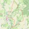 Itinéraire Thoiré sur Dinan - T2 et 3, distance, dénivelé, altitude, carte, profil, trace GPS