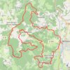 Itinéraire Ambert et les alentours, distance, dénivelé, altitude, carte, profil, trace GPS