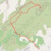 Itinéraire Le Garlaban - Aubignane, distance, dénivelé, altitude, carte, profil, trace GPS