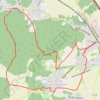 Itinéraire La maison bleue, distance, dénivelé, altitude, carte, profil, trace GPS