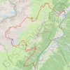Itinéraire Tête sur les Lacs, distance, dénivelé, altitude, carte, profil, trace GPS