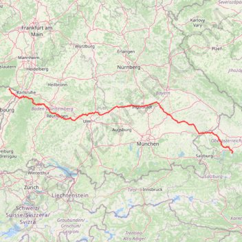 Itinéraire unnamed, distance, dénivelé, altitude, carte, profil, trace GPS