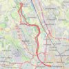 Itinéraire La Garonne de Toulouse vers Blagnac, distance, dénivelé, altitude, carte, profil, trace GPS