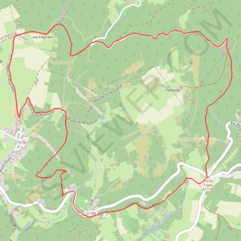 Itinéraire Col du Fayet, distance, dénivelé, altitude, carte, profil, trace GPS