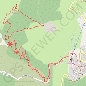 Itinéraire Le bras depuis Huez, distance, dénivelé, altitude, carte, profil, trace GPS