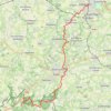 Itinéraire Randonnée D'hoppe - Zottegem, distance, dénivelé, altitude, carte, profil, trace GPS