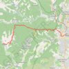 Itinéraire Mialet - Alès, distance, dénivelé, altitude, carte, profil, trace GPS