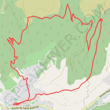 Itinéraire Le Camin Farrat, distance, dénivelé, altitude, carte, profil, trace GPS