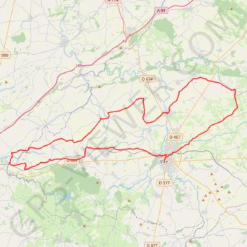 Itinéraire 1 - souvenir_guy_leprovost_2024_gp_7954_km-17502521-1708248466-387, distance, dénivelé, altitude, carte, profil, trace GPS