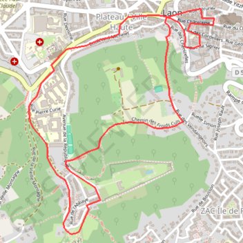 Itinéraire La campagne dans la ville, distance, dénivelé, altitude, carte, profil, trace GPS