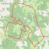 Itinéraire La forêt de Biron, distance, dénivelé, altitude, carte, profil, trace GPS