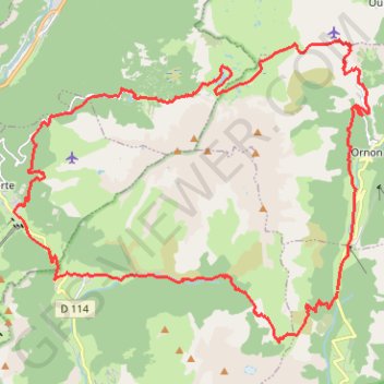 Itinéraire Petit tour du Taillefer en 3 jours, distance, dénivelé, altitude, carte, profil, trace GPS