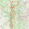 Itinéraire 110km Itra VVX3, distance, dénivelé, altitude, carte, profil, trace GPS