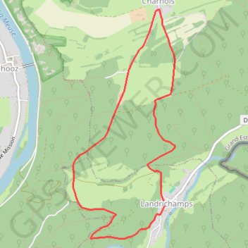 Itinéraire Balade en forêt Ardennaise, distance, dénivelé, altitude, carte, profil, trace GPS