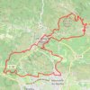 Itinéraire Les Baux-de-Provence, distance, dénivelé, altitude, carte, profil, trace GPS