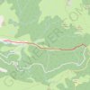 Itinéraire Du col de Marmare à Caussou, distance, dénivelé, altitude, carte, profil, trace GPS