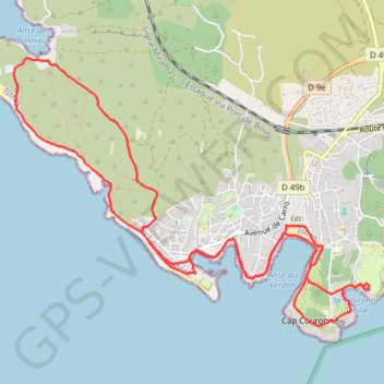Itinéraire Rando carro, distance, dénivelé, altitude, carte, profil, trace GPS