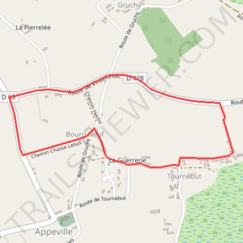 Itinéraire 3 kilo, distance, dénivelé, altitude, carte, profil, trace GPS