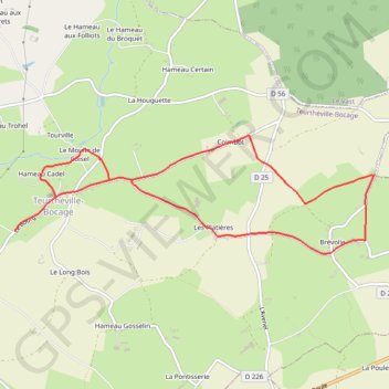 Itinéraire Randonnée Pédestre 8,88km, distance, dénivelé, altitude, carte, profil, trace GPS