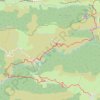 Itinéraire Loubaresse - Le Bez, distance, dénivelé, altitude, carte, profil, trace GPS