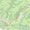 Itinéraire SaintChlydAubracEspalion, distance, dénivelé, altitude, carte, profil, trace GPS