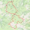 Itinéraire tour_du_Cezallier, distance, dénivelé, altitude, carte, profil, trace GPS