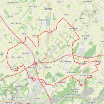 Itinéraire La Petite Vadrouille-15574737, distance, dénivelé, altitude, carte, profil, trace GPS