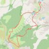 Itinéraire Les lacs du Tenibre, distance, dénivelé, altitude, carte, profil, trace GPS