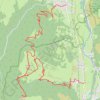 Itinéraire Col de la Courade - Cambeilh, distance, dénivelé, altitude, carte, profil, trace GPS