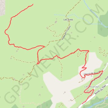Itinéraire Notre-Dame-des-Alpages - Le Plan, distance, dénivelé, altitude, carte, profil, trace GPS