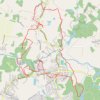 Itinéraire Sur les pas des Lémovices, distance, dénivelé, altitude, carte, profil, trace GPS